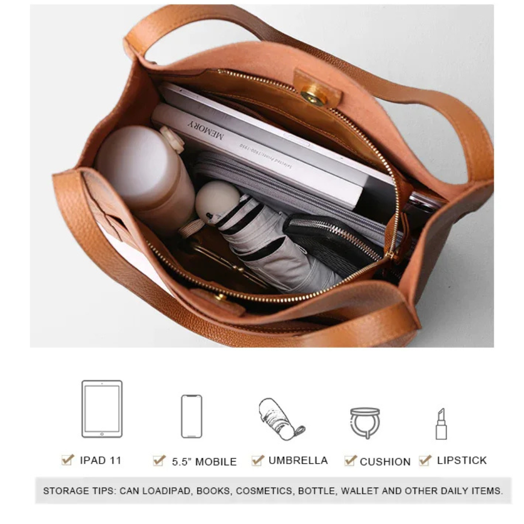 Solid Leather Bag