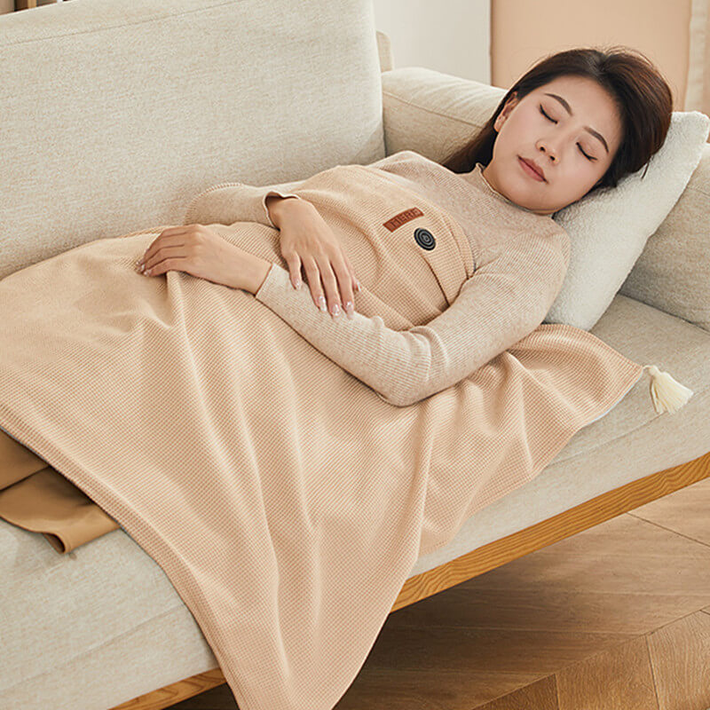 Portable Heated Blanket Shawl