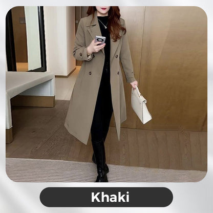 Women's Elegant Warm Trench Coat