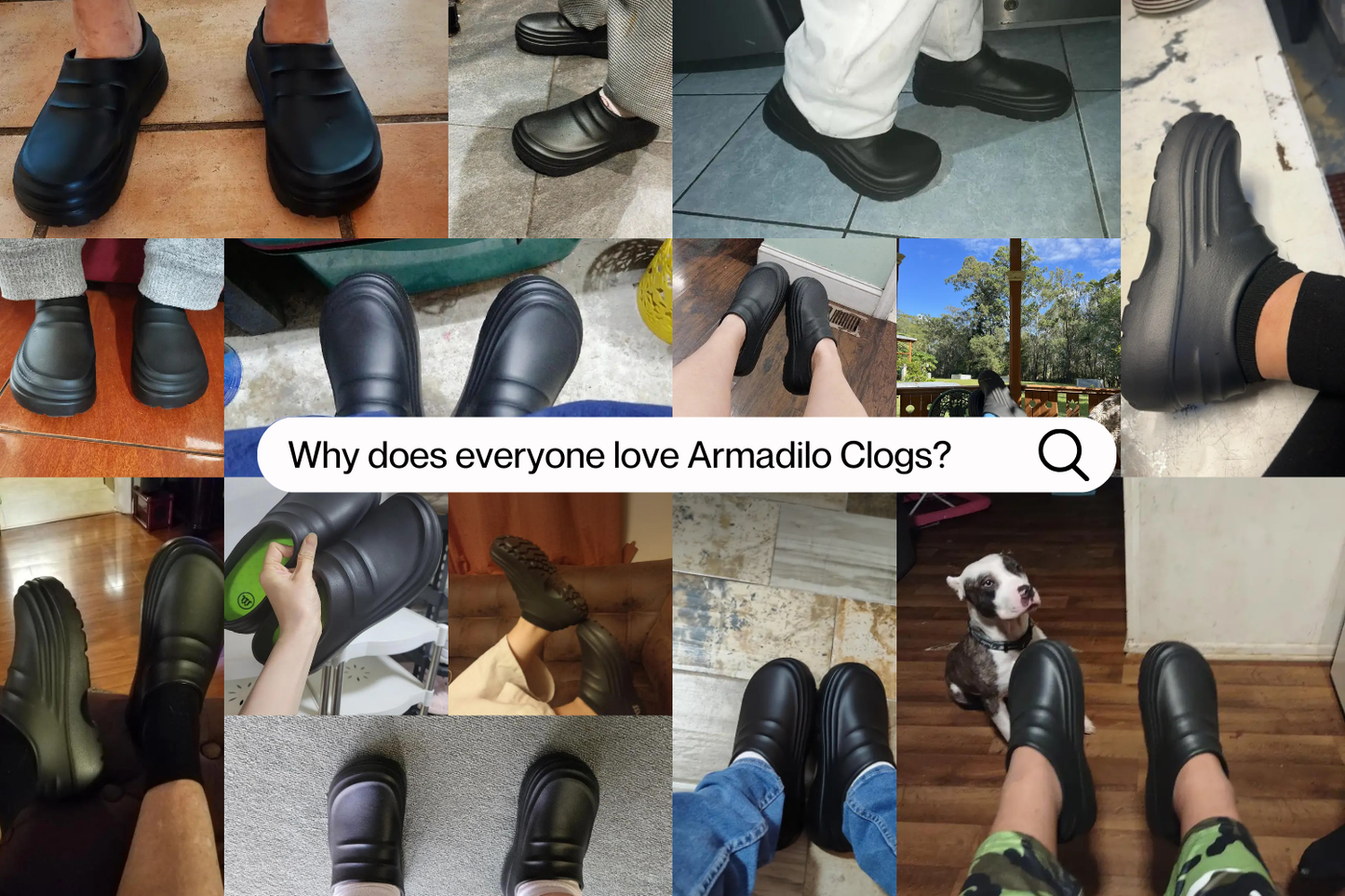 Rutschfeste Komfort-Clogs